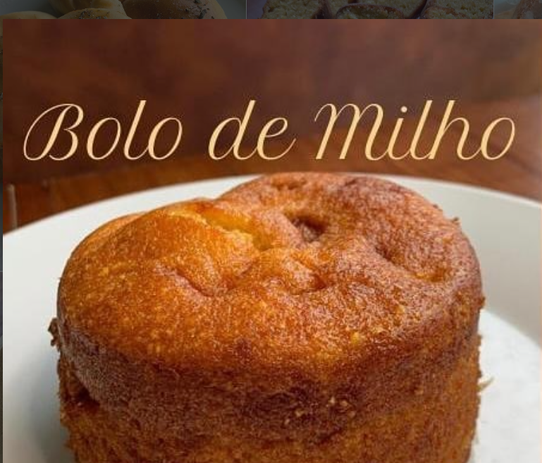 Bolo de milho da Boutique de Pães